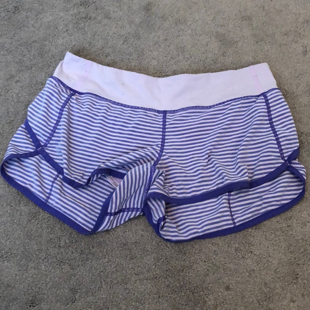 Lululemon speed up shorts 2.5” inch inseam